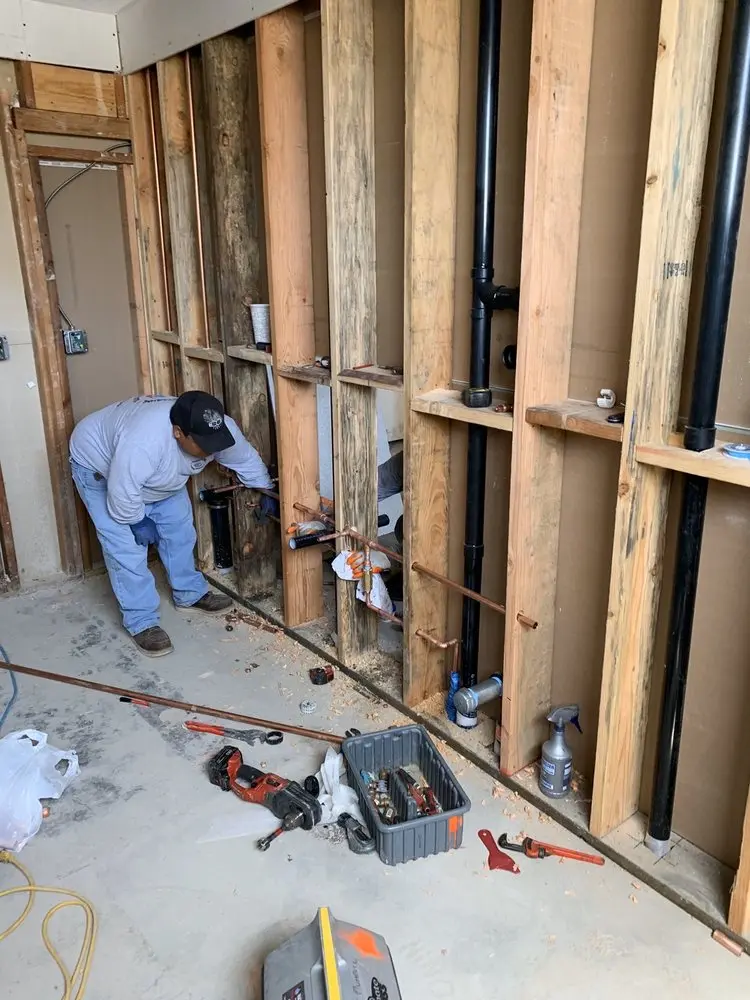 Commercial rough-in plumbing for Trenchless Sewer Repair in Bozeman